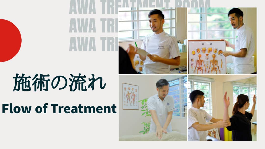 Awa Seitai Flow of Treatment