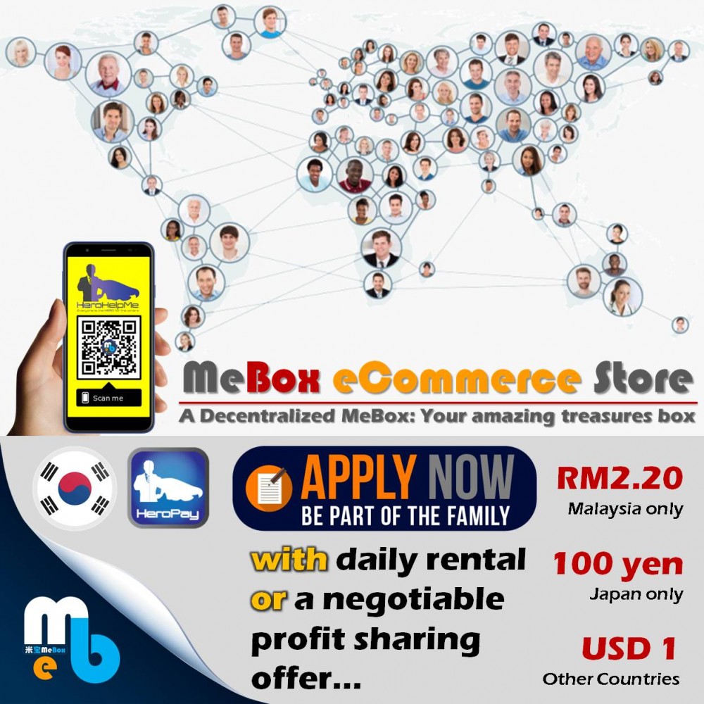 Free Trial for MeBox Korea: Your Decentralized Multifunctional eCommerce Box