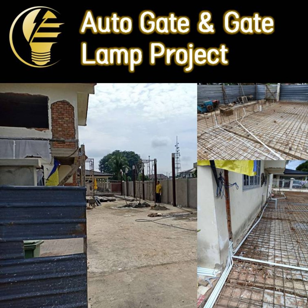 Auto Gate & Gate Lamp Project