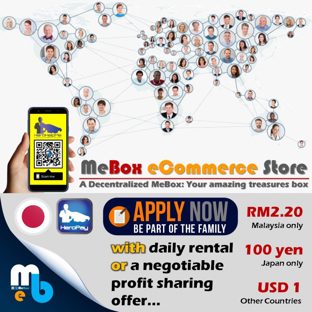 Free Trial for MeBox Japan: Your Decentralized Multifunctional eCommerce Box